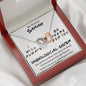 My Dearest Unbiological Sister - Interlocking Hearts Necklace - Celeste Jewel