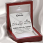 My Dearest Unbiological Sister - Love Knot Necklace - Celeste Jewel