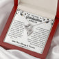 On Your Graduation - Always Be You - Duo Hearts Necklace - Celeste Jewel