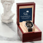 Personalized Graduation Gift For Son - Men's Skeleton Watch - Celeste Jewel