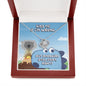 Pickup Line Gift For Her - Dinosaurs - Love Knot Necklace - Celeste Jewel