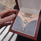 Pickup Line Gift For Her - You're So Hot - Love Knot Necklace - Celeste Jewel