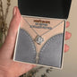 Pickup Line Gift For Her - You're So Hot - Love Knot Necklace - Celeste Jewel
