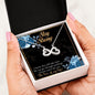 Stay Strong - Infinity Necklace - Celeste Jewel
