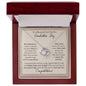 To A Beautiful Girl On Her Graduation Day - Enjoy The Journey - Love Knot Necklace - Celeste Jewel