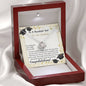 To A Beautiful Girl On Her Graduation - Love Knot Necklace - Celeste Jewel