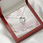 To A Very Special Nurse - Merry Christmas - Eternal Love Necklace - Celeste Jewel