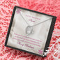 To A Very Special Nurse - Merry Christmas - Eternal Love Necklace - Celeste Jewel
