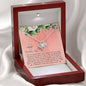 To My Aunt On My Wedding Day - Personalized Gift - Love Knot Necklace - Celeste Jewel