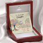 To My Beautiful Daughter - Ability To See Yourself - Love Knot Necklace - Celeste Jewel