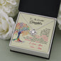To My Beautiful Daughter - Ability To See Yourself - Love Knot Necklace - Celeste Jewel