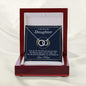 To My Beautiful Daughter - I Love You - Perfect Pair Necklace - Celeste Jewel