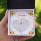 To My Beautiful Daughter - My Sunshine - Sparkling Radiance Necklace - Celeste Jewel