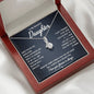 To My Beautiful Daughter - Walk Beside You - Sparkling Radiance Necklace - Celeste Jewel