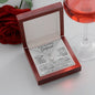 To My Beautiful Girlfriend - My Everything - Eternal Hope Necklace - Celeste Jewel