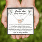 To My Beautiful Mom On My Wedding Day - Interlocking Hearts Necklace - Celeste Jewel