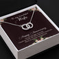 To My Beautiful Wife - Happy Anniversary Gift - Perfect Pair Necklace - Celeste Jewel