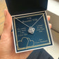 To My Beautiful Wife - Love You More Than That - Love Knot Necklace - Celeste Jewel
