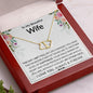 To My Beautiful Wife - My Other Half - Everlasting Love Necklace - Celeste Jewel
