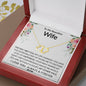 To My Beautiful Wife - My Other Half - Everlasting Love Necklace - Celeste Jewel