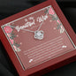 To My Beautiful Wife - Once Upon A Time - Love Knot Necklace - Celeste Jewel