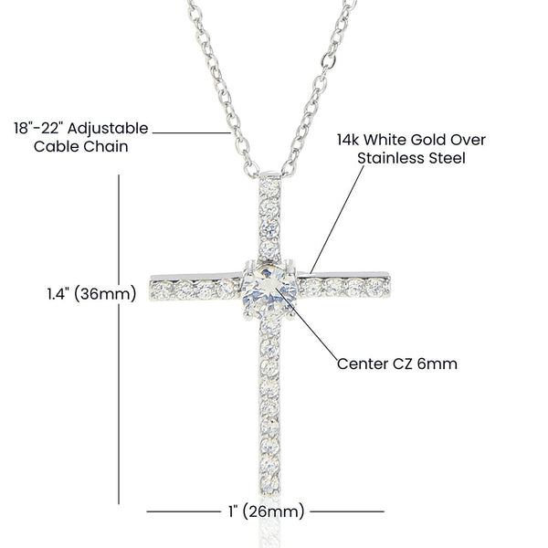 To My Beautiful Wife - You Are The Blessing - Cubic Zirconia