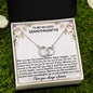 To My Beloved Granddaughter - Always Remember - Perfect Pair Necklace - Celeste Jewel