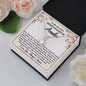 To My Beloved Granddaughter - Never Forget - Eternal Hope Necklace - Celeste Jewel