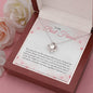 To My Best Friend - I Cherish You - Love Knot Necklace - Celeste Jewel