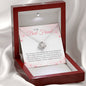 To My Best Friend - I Cherish You - Love Knot Necklace - Celeste Jewel