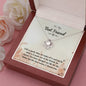 To My Best Friend- Life Is Partly - Love Knot Necklace - Celeste Jewel