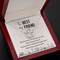 To My Best Friend - Thank You - Perfect Pair Necklace - Celeste Jewel