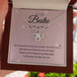 To My Bestie - True Friends - Love Knot Necklace - Celeste Jewel