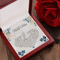 To My Bonus Mom - The Gift Of You - Sparkling Radiance Necklace - Celeste Jewel