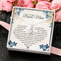 To My Bonus Mom - The Gift Of You - Sparkling Radiance Necklace - Celeste Jewel