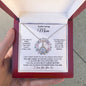 To My Caring Mom - Your Little Boy - Eternal Hope Necklace - Celeste Jewel