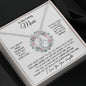 To My Caring Mom - Your Little Girl - Eternal Hope Necklace - Celeste Jewel