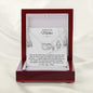 To My Caring Mother - For All The Times - Perfect Pair Necklace - Celeste Jewel