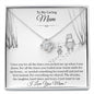 To My Caring Mum - For All The Times - Love Knot Necklace - Celeste Jewel