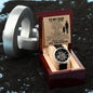 To My Dad - Your Little Girl - Skeleton Watch - Celeste Jewel