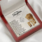 To My Daughter - Always My Baby Girl - Love Knot Necklace - Celeste Jewel