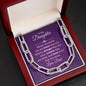 To My Daughter - Always Remember - Forever Linked Necklace - Celeste Jewel