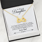 To My Daughter - How Special You Are - Infinity Necklace - Celeste Jewel