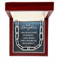To My Daughter - I Smile - Forever Linked Necklace - Celeste Jewel