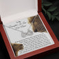 To My Daughter-In-Law - You Are A Blessing - Infinity Necklace - Celeste Jewel