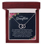 To My Daughter - It's A Special Bond - Perfect Pair Necklace - Celeste Jewel