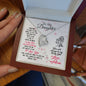 To My Daughter - My Baby Girl - Eternal Love Necklace - Celeste Jewel
