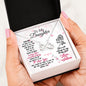 To My Daughter - My Baby Girl - Infinity Necklace - Celeste Jewel