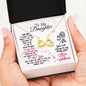 To My Daughter - My Baby Girl - Infinity Necklace - Celeste Jewel