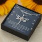 To My Daughter - My Pride And Joy - Dragonfly Necklace - Celeste Jewel
